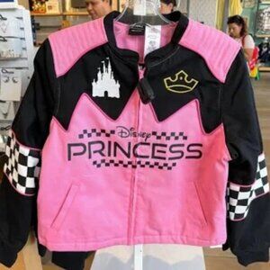Disney Parks Princess Pink Her Universe Racing Jacket - Size 2X – NWT